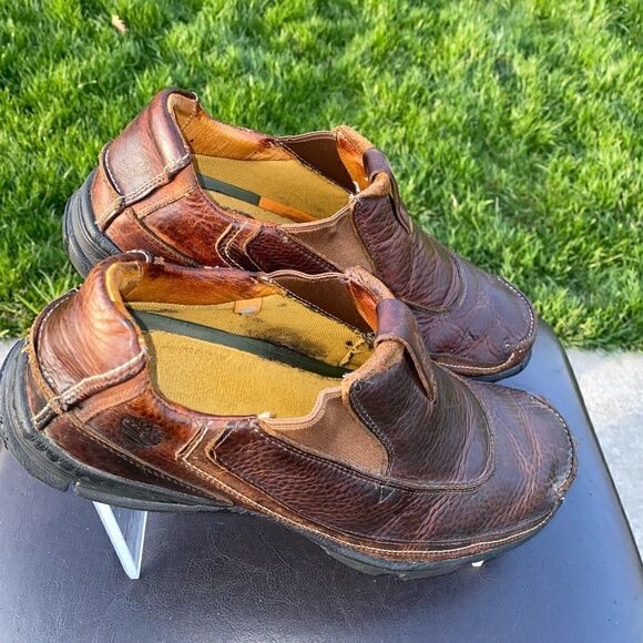 Timberland Speke 80549 Men's Slip-On Brown Leather Loafers Shoes Size 11M - Picture 6 of 11